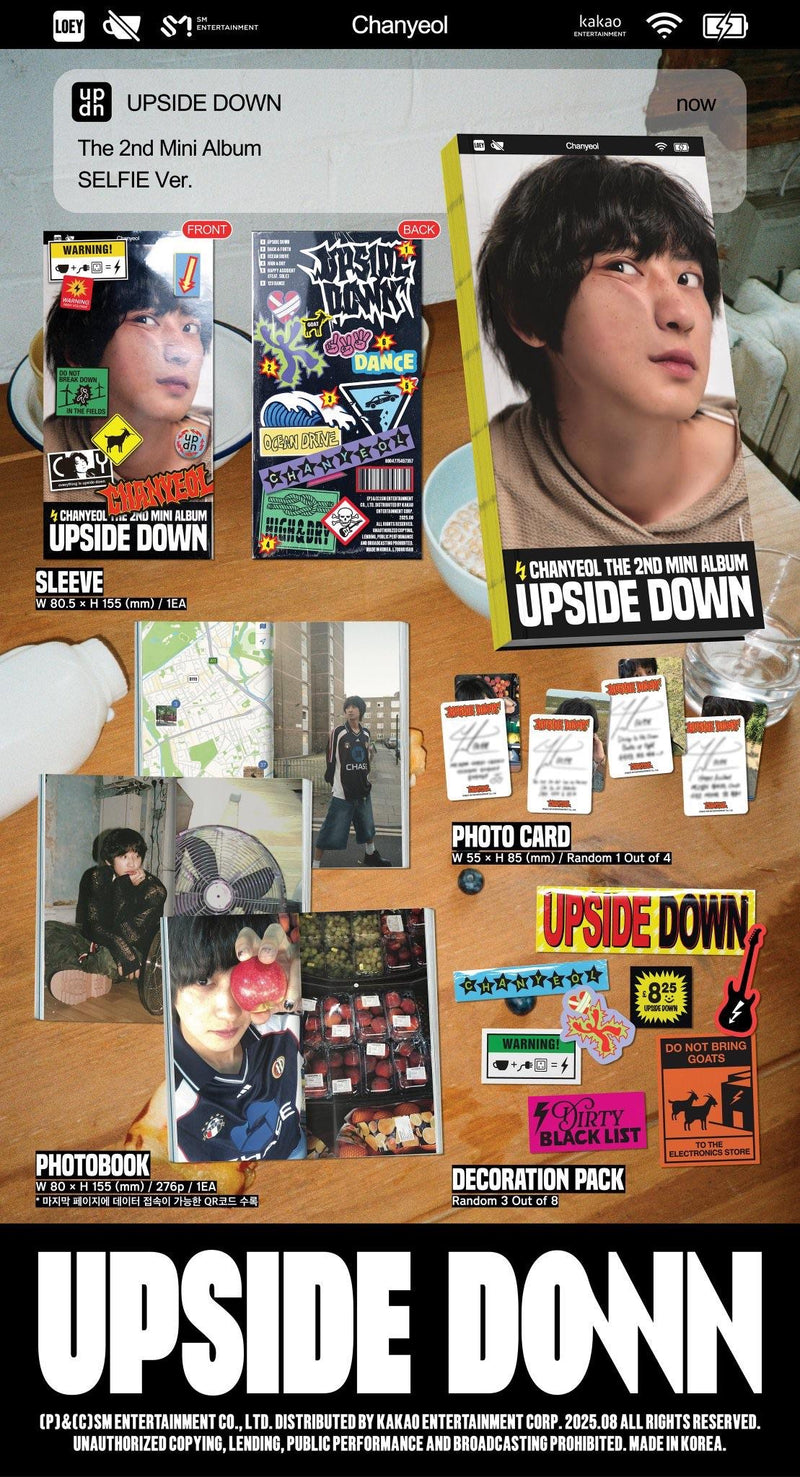 Chanyeol • Upside Down [PREORDER]