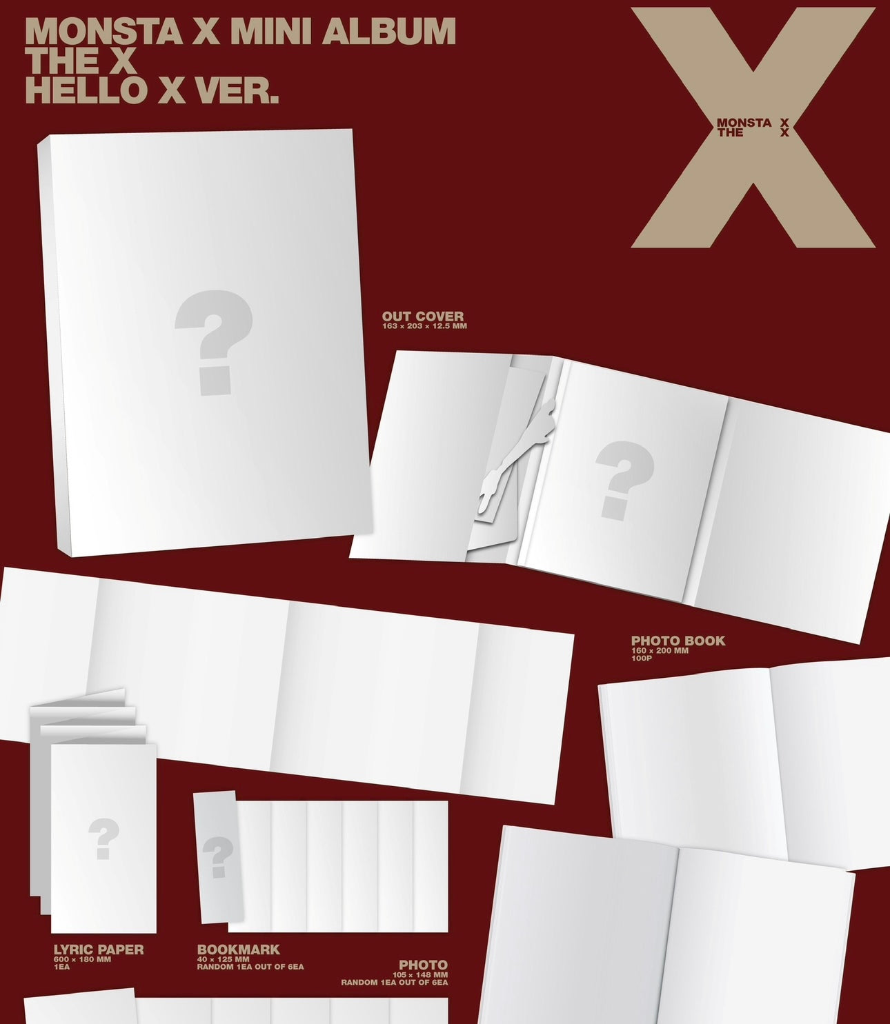 MONSTA X • THE X [PREORDER]