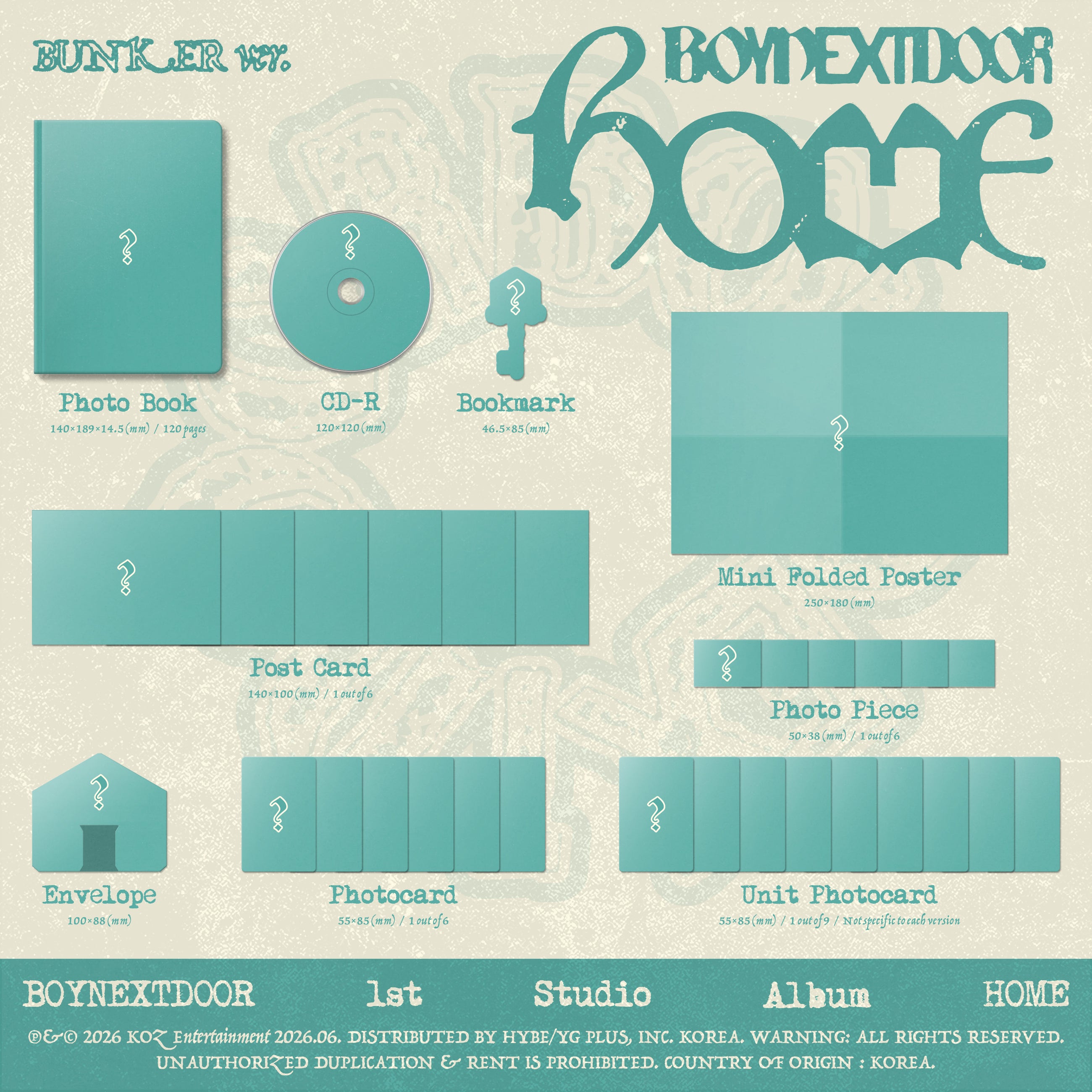 BOYNEXTDOOR • HOME [PREORDER]
