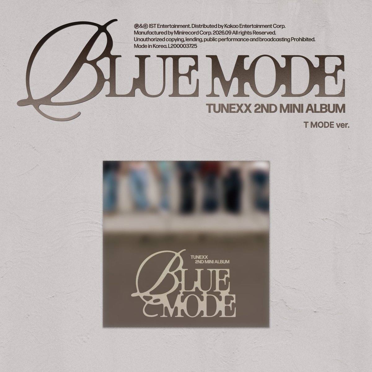 TUNEXX • BLUE MODE [PREORDER]