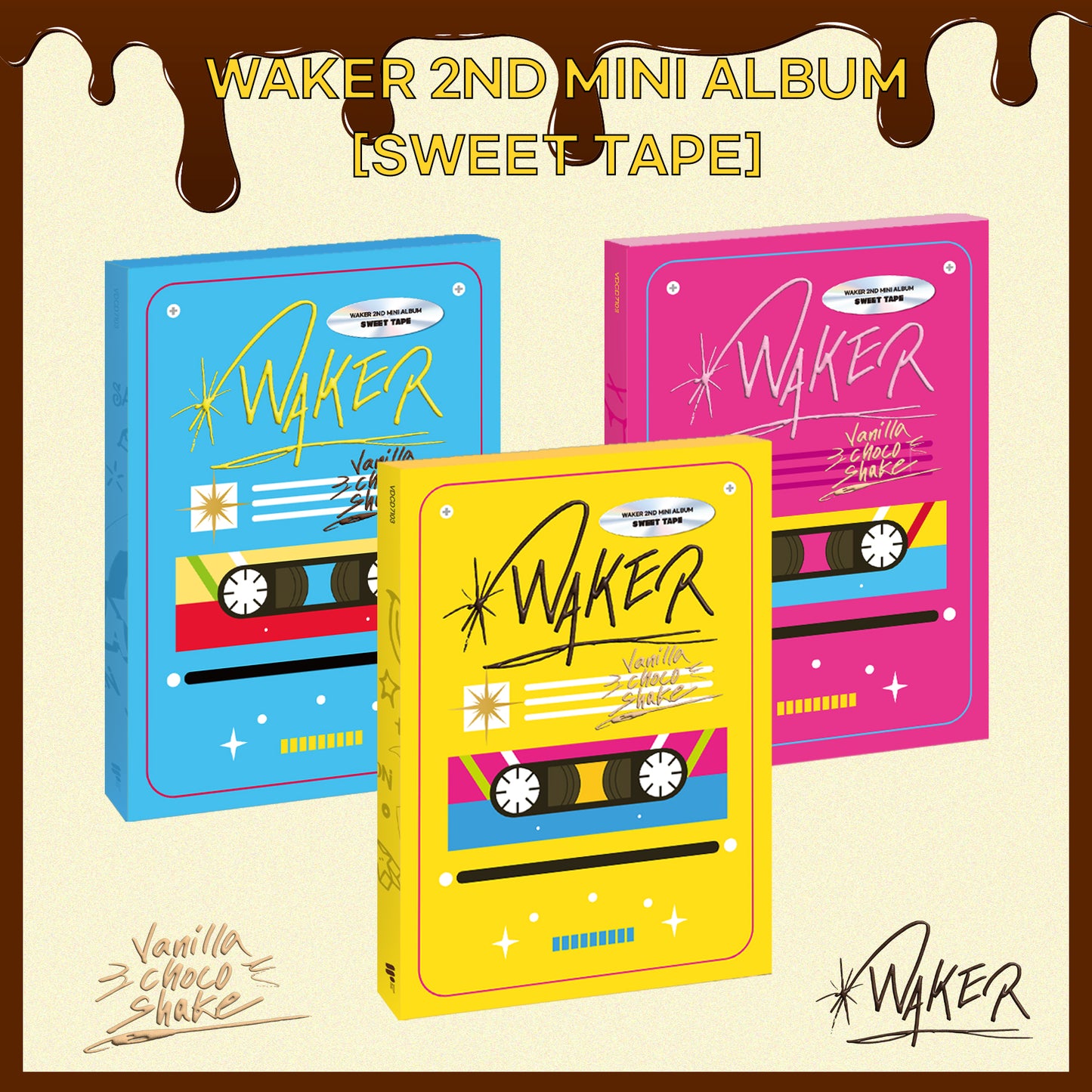 WAKER • SWEET TAPE [PREORDER]