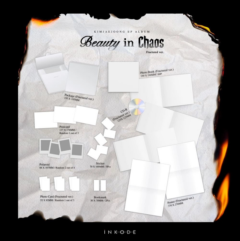 Kim Jae Joong • Beauty in Chaos [PREORDER]
