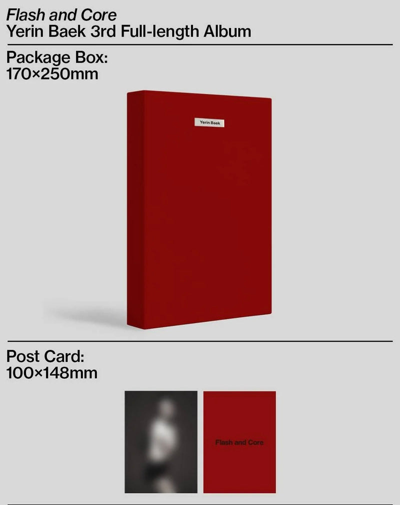 Yerin Baek • Flash and Core [PREORDER]