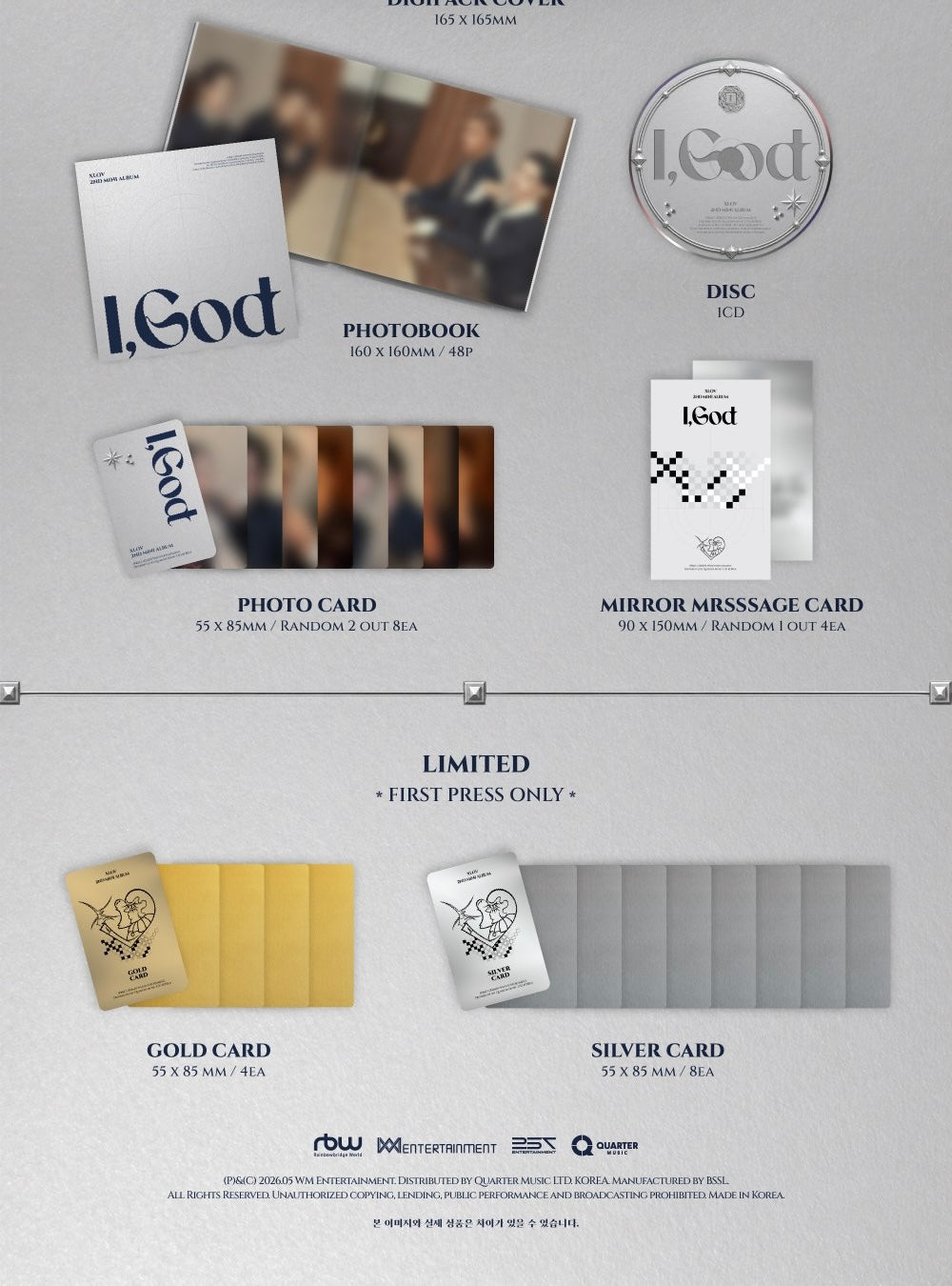 XLOV • I,God [PREORDER]