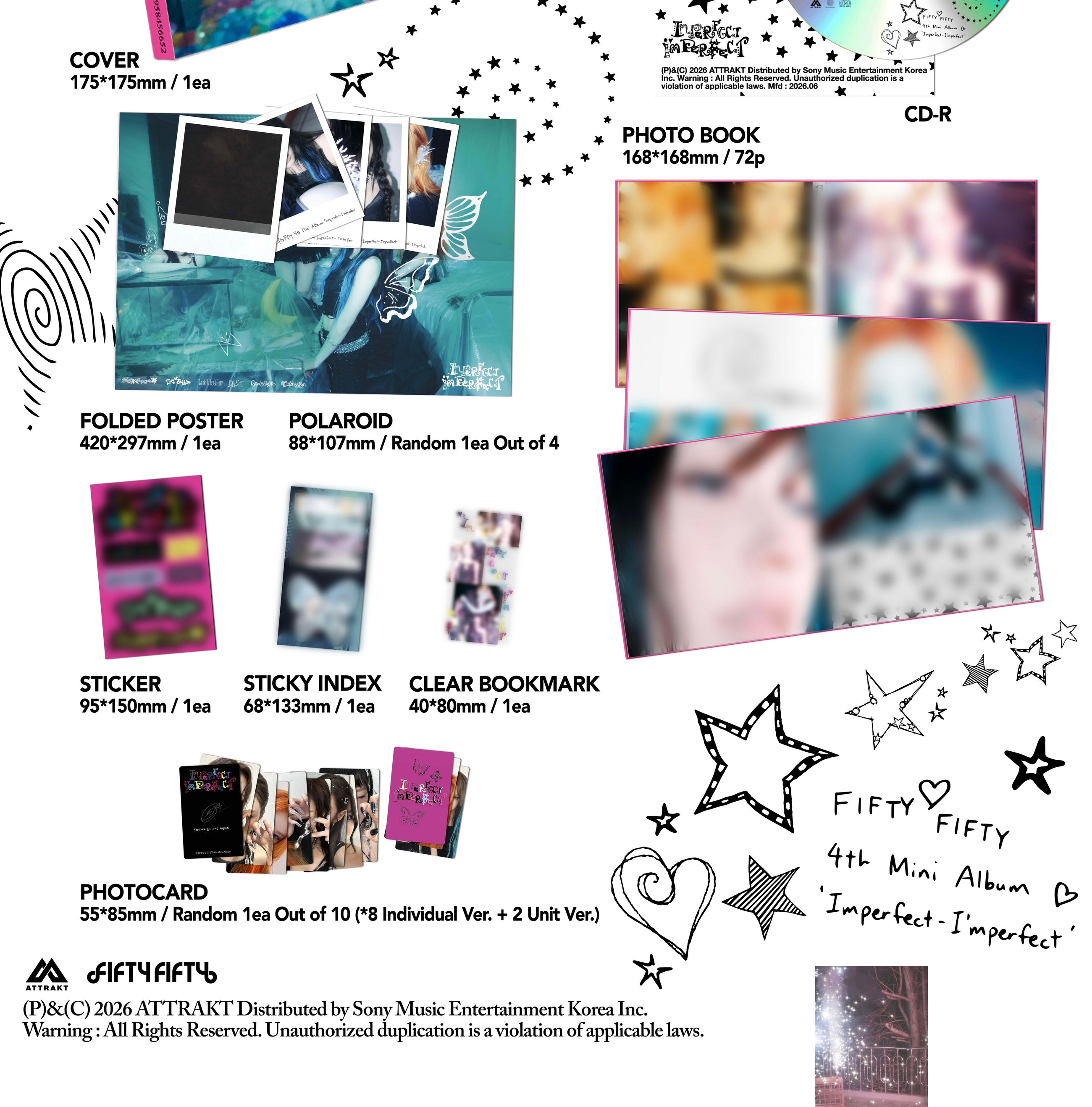 FIFTY FIFTY • Imperfect-I’mperfect [PREORDER]