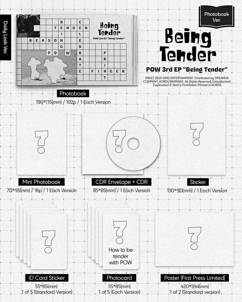 POW • Being Tender [PREORDER]
