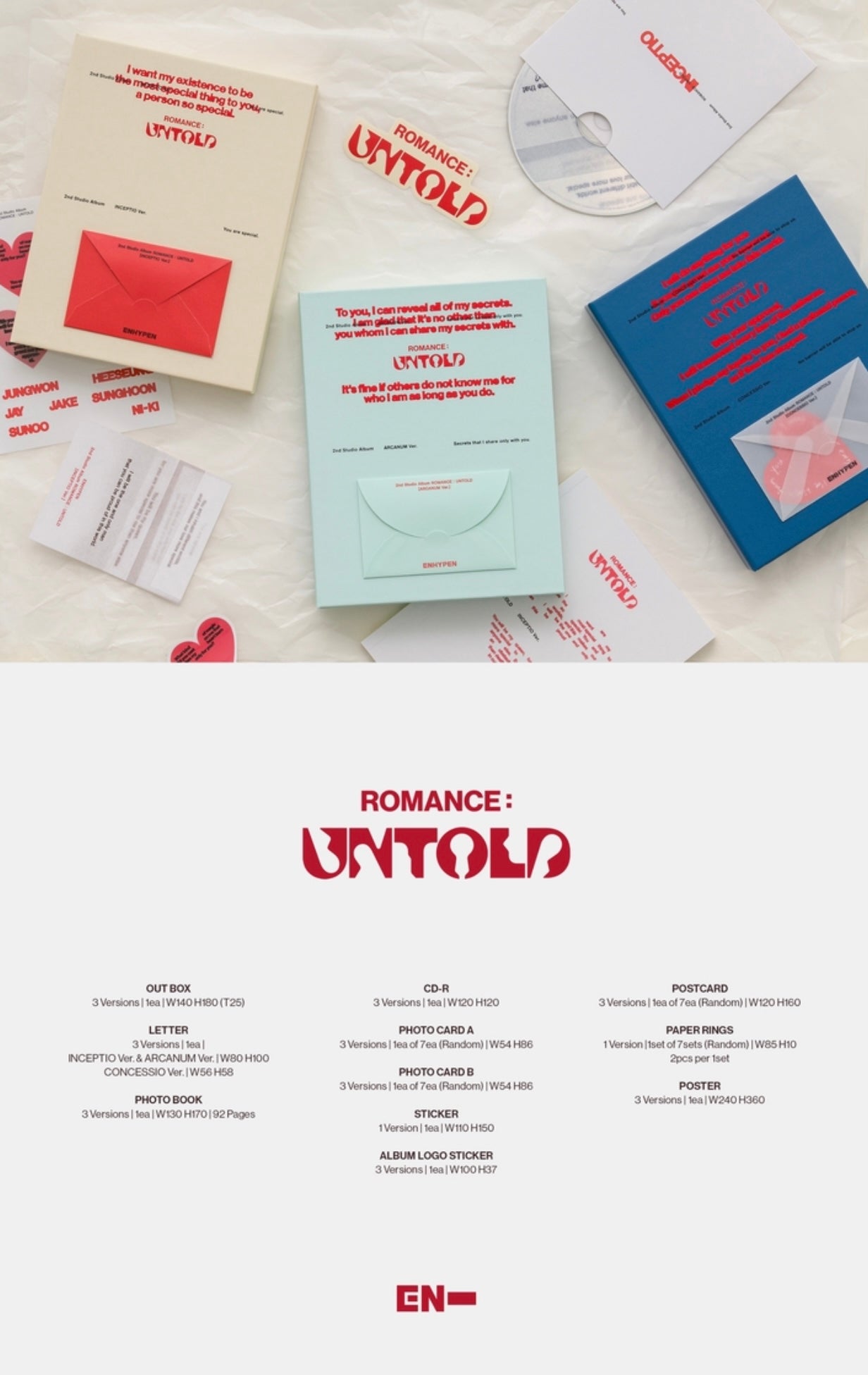 ENHYPEN • ROMANCE: UNTOLD | Kpop Moon