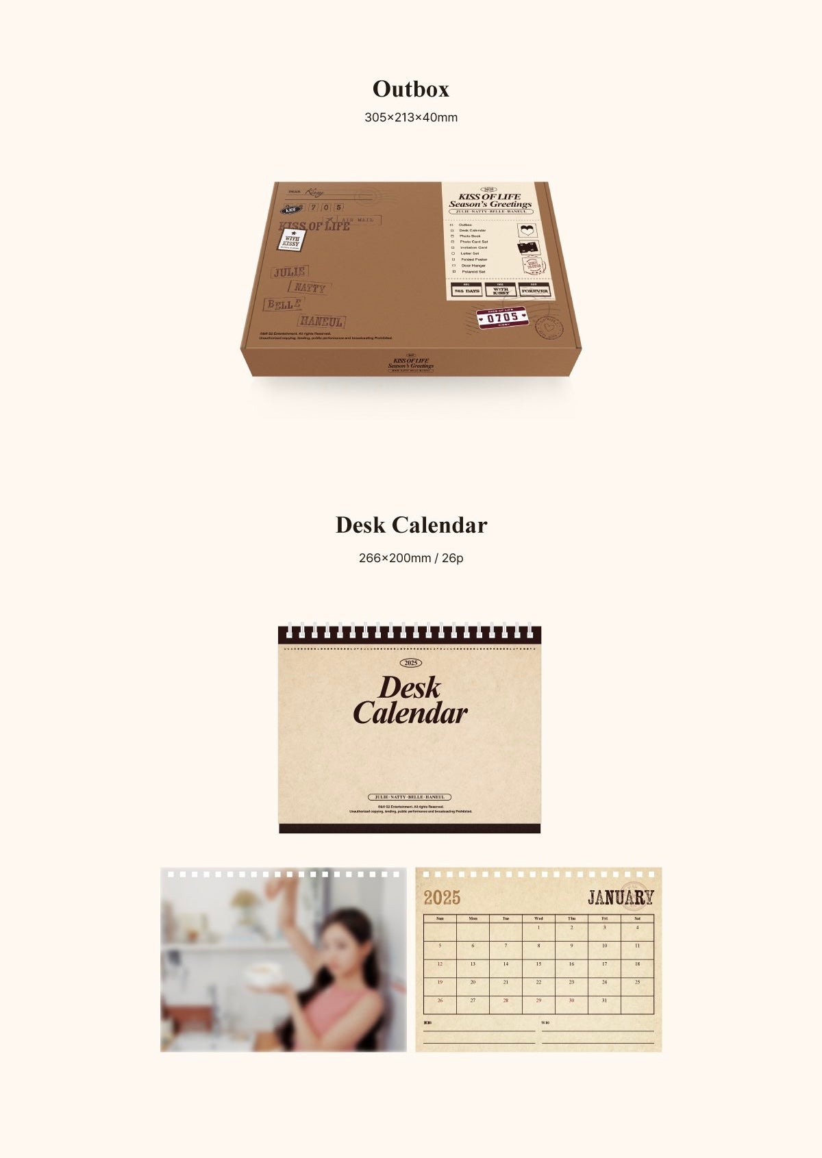 KISS OF LIFE • Season’s Greetings 2025 [PREORDER]