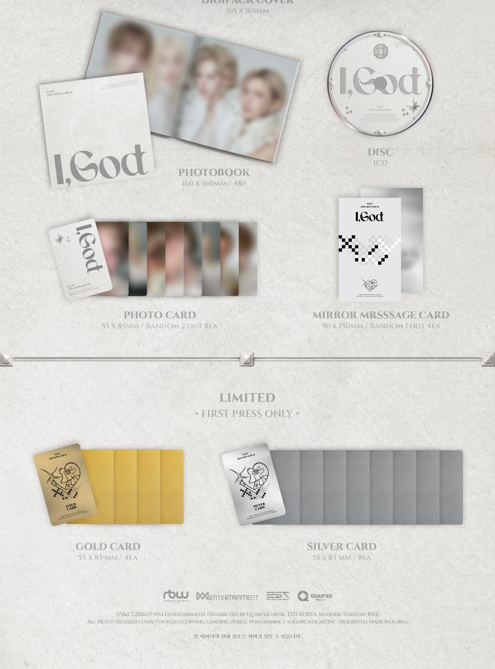 XLOV • I,God [PREORDER]