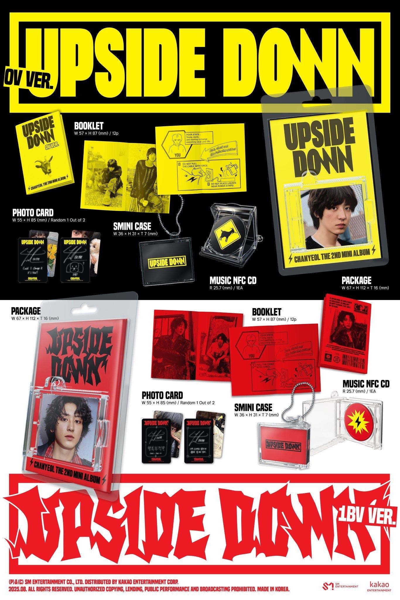 Chanyeol • Upside Down [PREORDER]