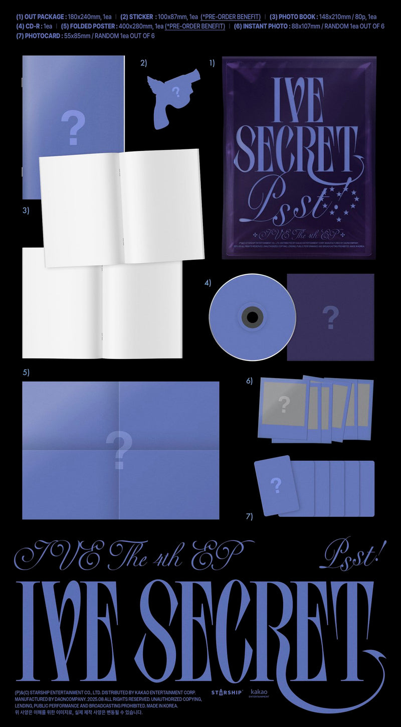 IVE • IVE SECRET [PREORDER]