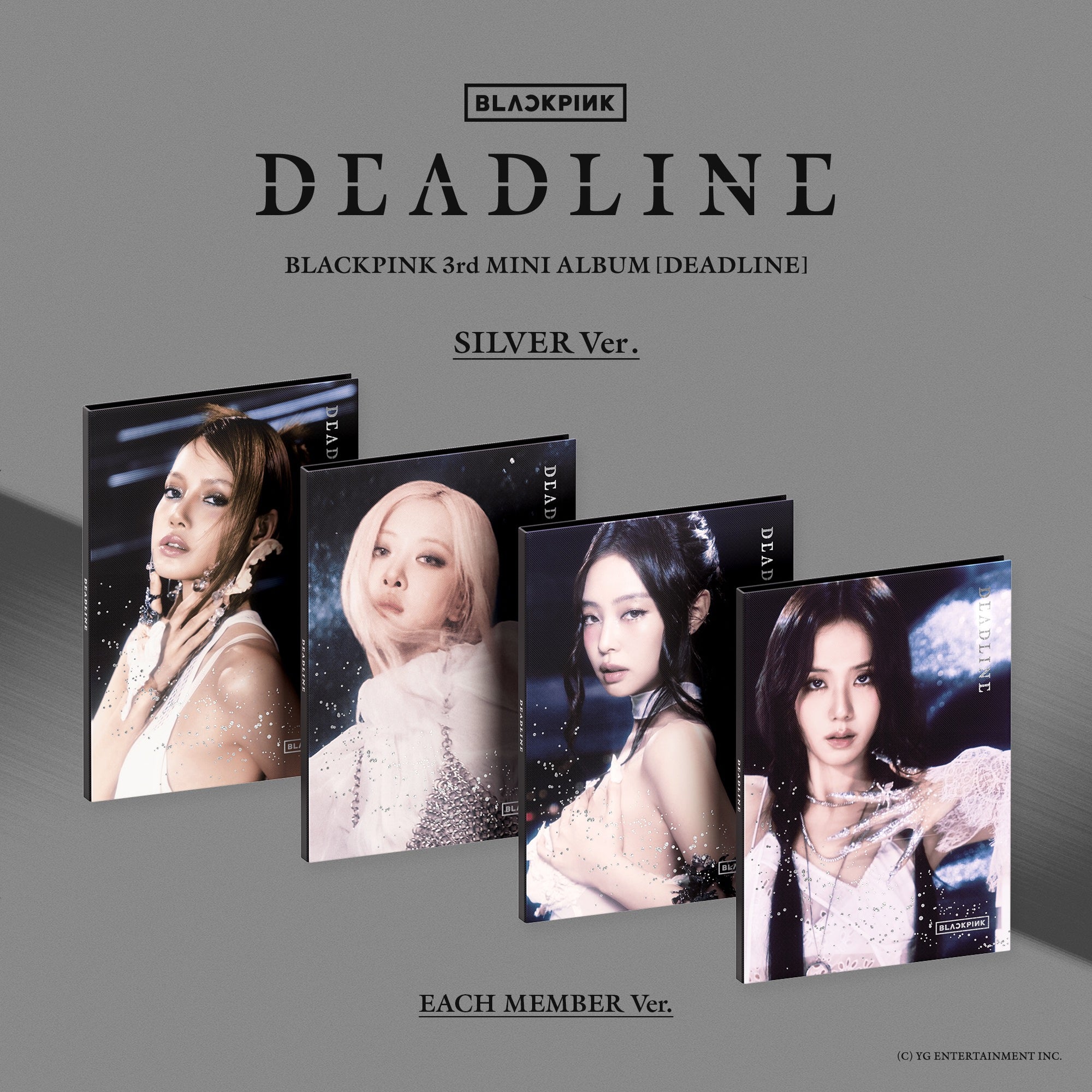BLACKPINK • DEADLINE (SILVER ver.)
