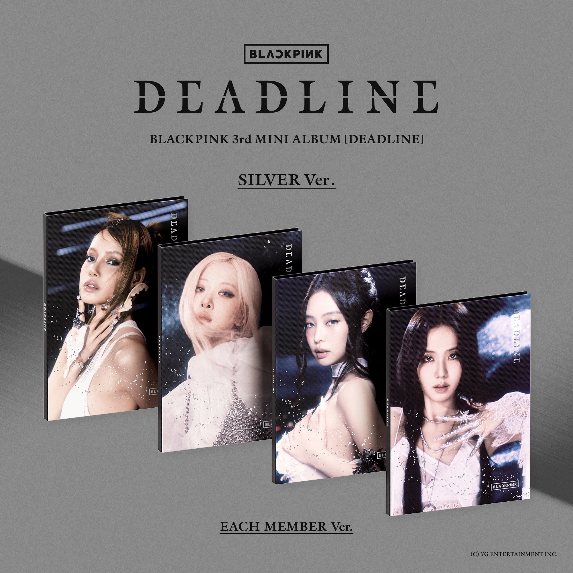 BLACKPINK • DEADLINE (SILVER ver.)