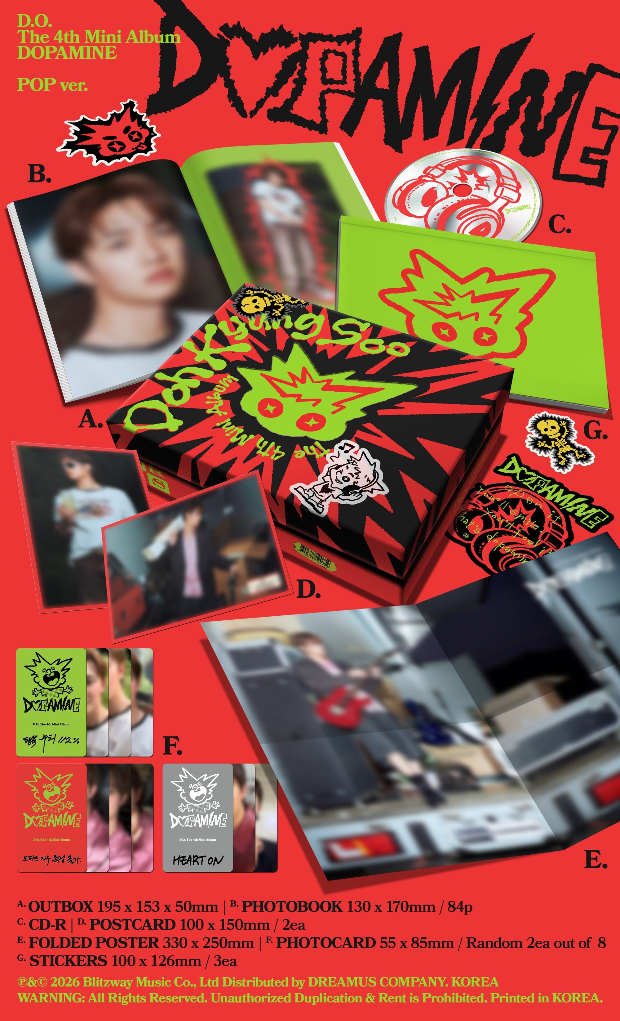 D.O. • DOPAMINE [PREORDER]