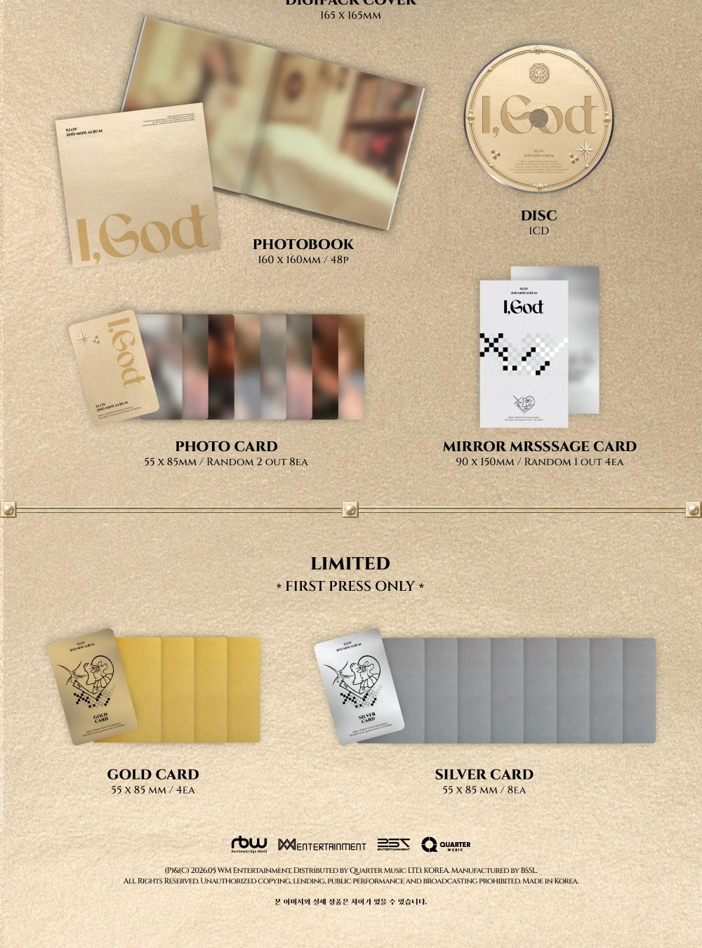 XLOV • I,God [PREORDER]