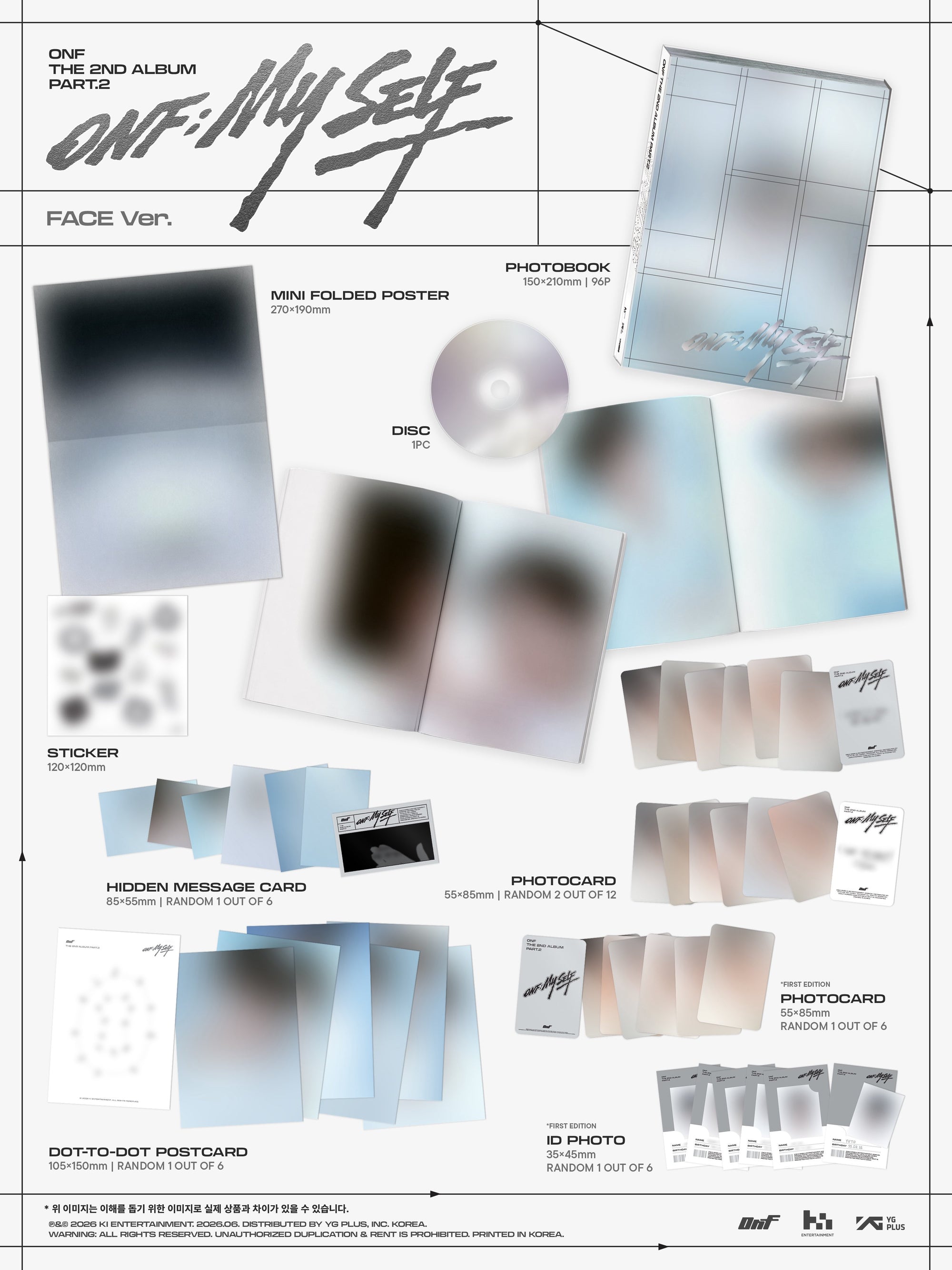 ONF • ONF: MY SELF [PREORDER]