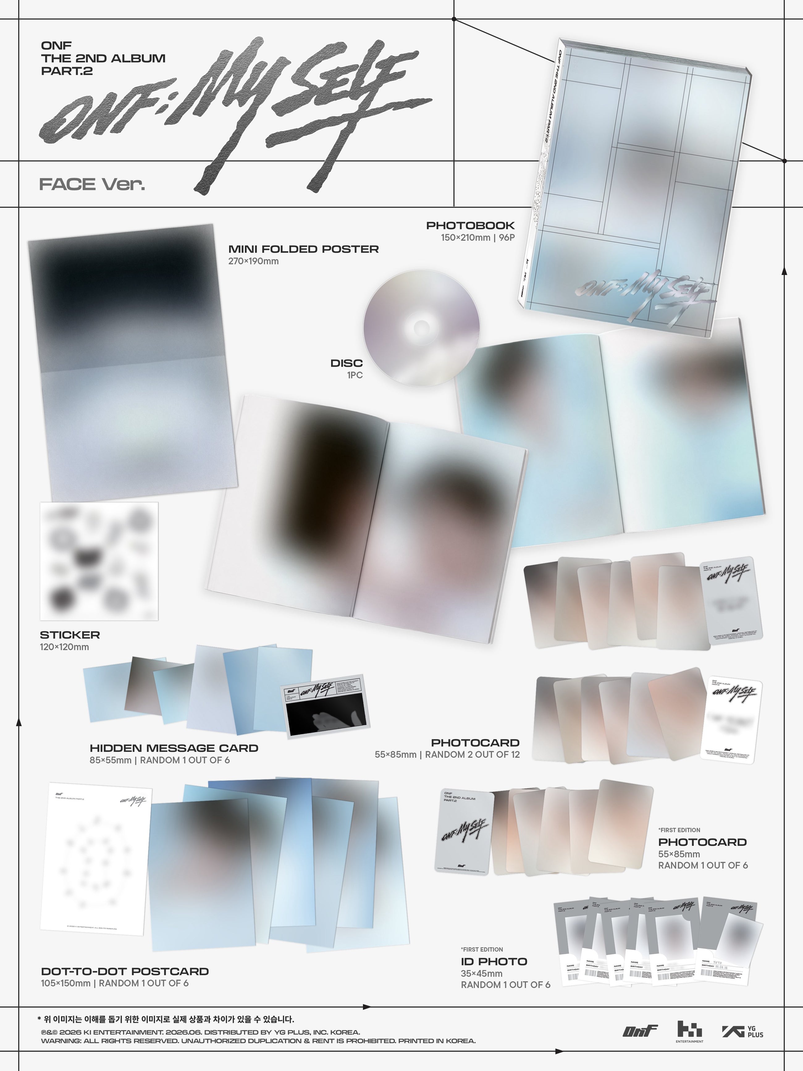 ONF • ONF: MY SELF [PREORDER]