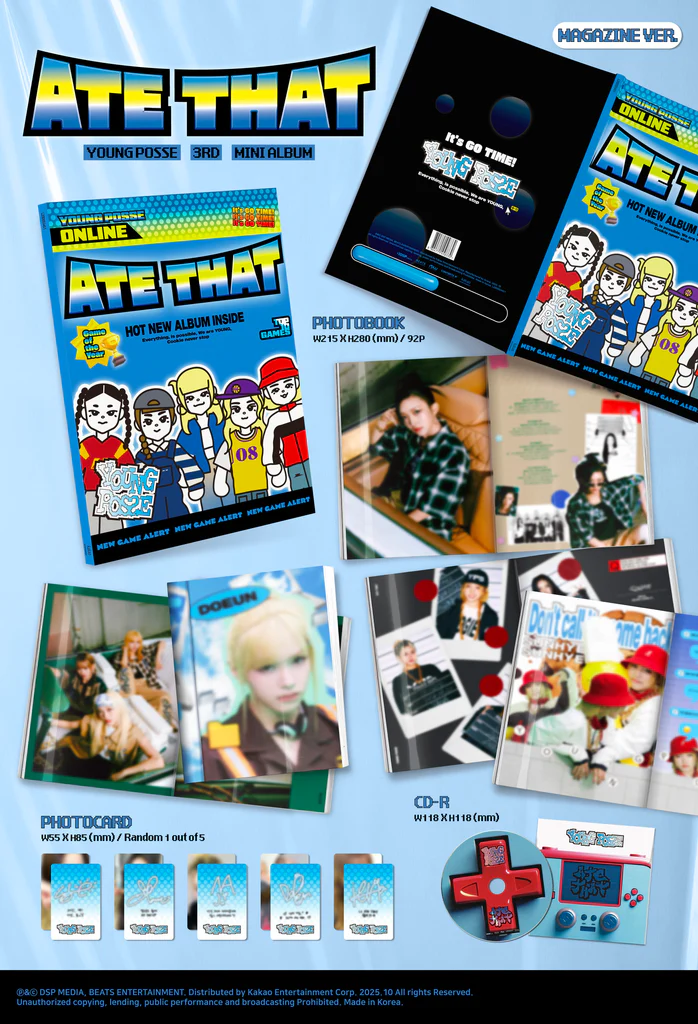 YOUNG POSSE • ATE THAT (Magazine Ver.) [PREORDER]
