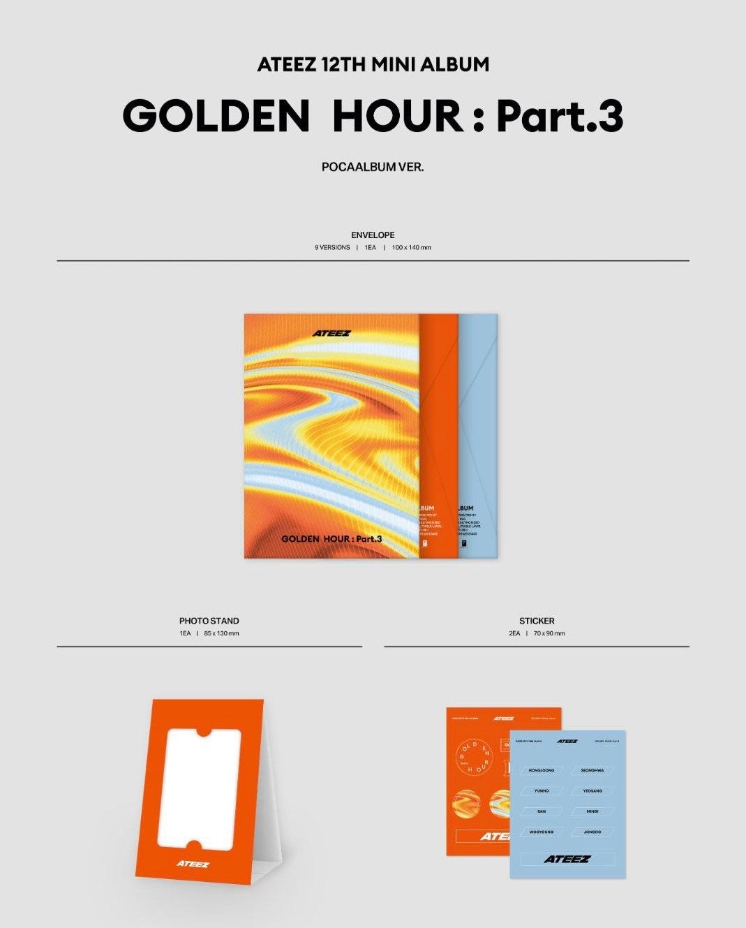 ATEEZ • GOLDEN HOUR: Part.3