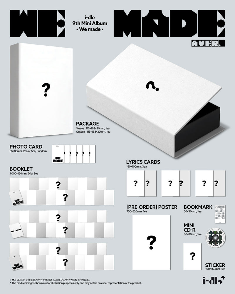 i-dle • We Made [PREORDER]