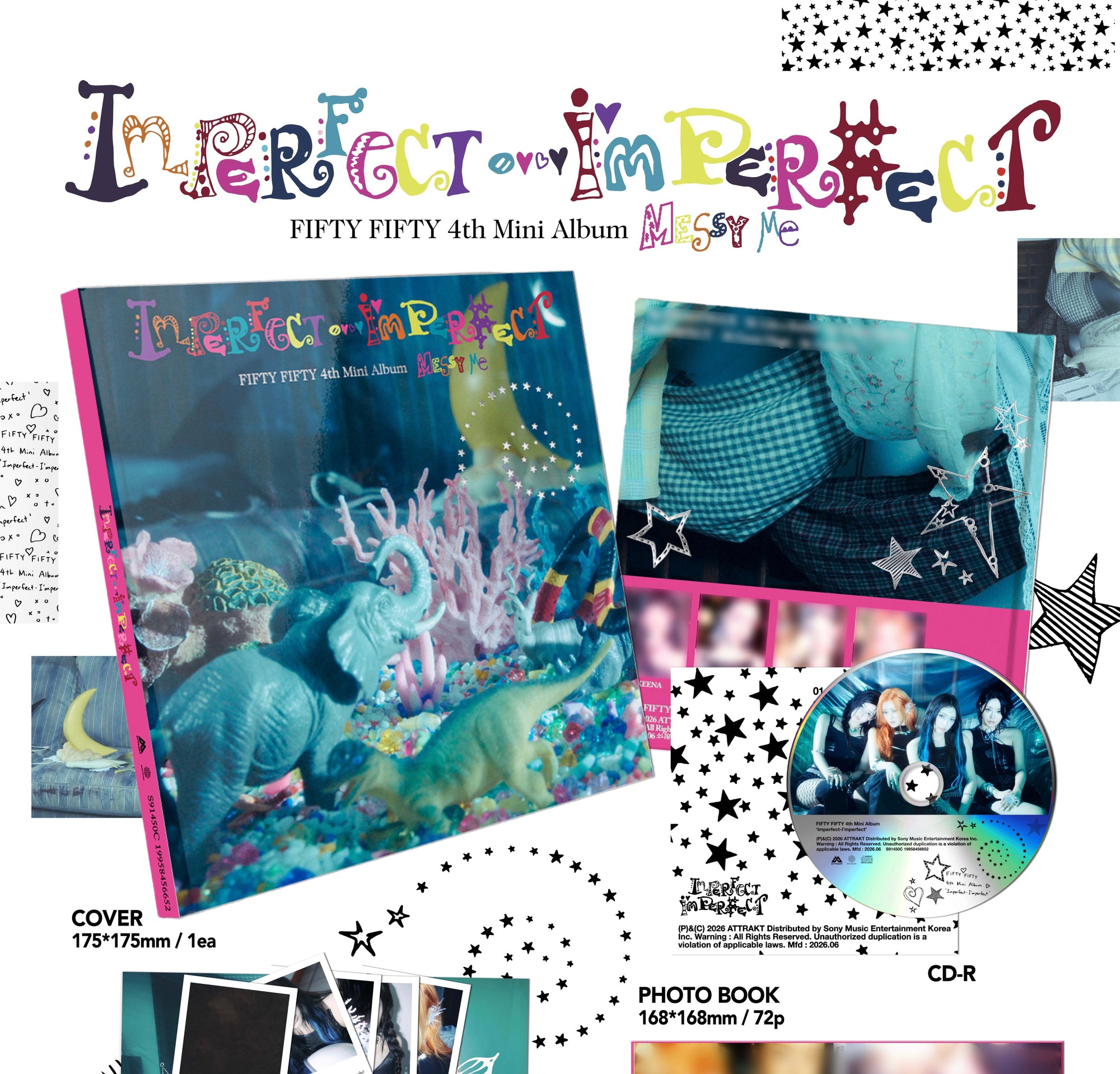 FIFTY FIFTY • Imperfect-I’mperfect [PREORDER]