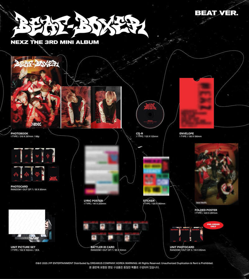 NEXZ • BEAT-BOXER [PREORDER]