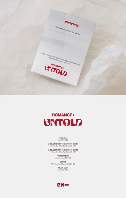 ENHYPEN • ROMANCE: UNTOLD