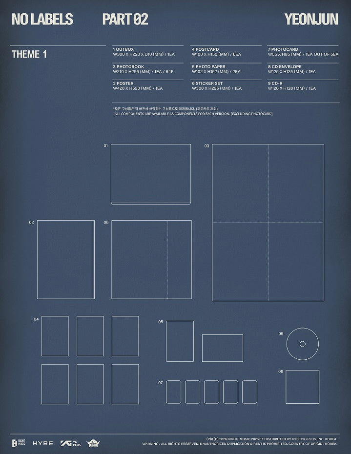 Yeonjun • NO LABELS: PART 02 [PREORDER]