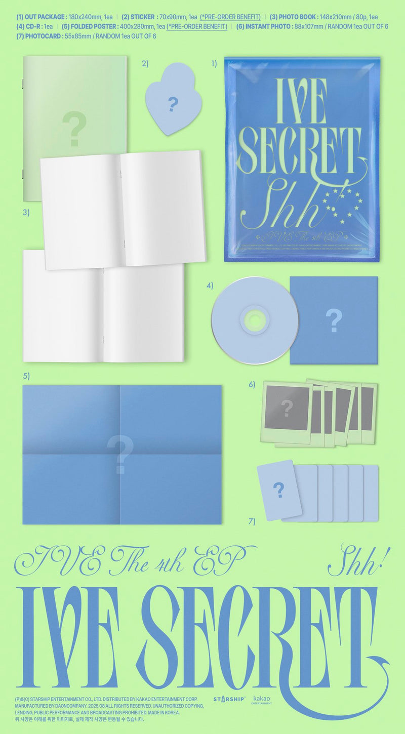 IVE • IVE SECRET [PREORDER]