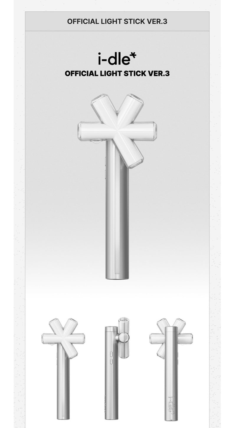 i-dle • Ver.3 Official Lightstick [2ND PREORDER]