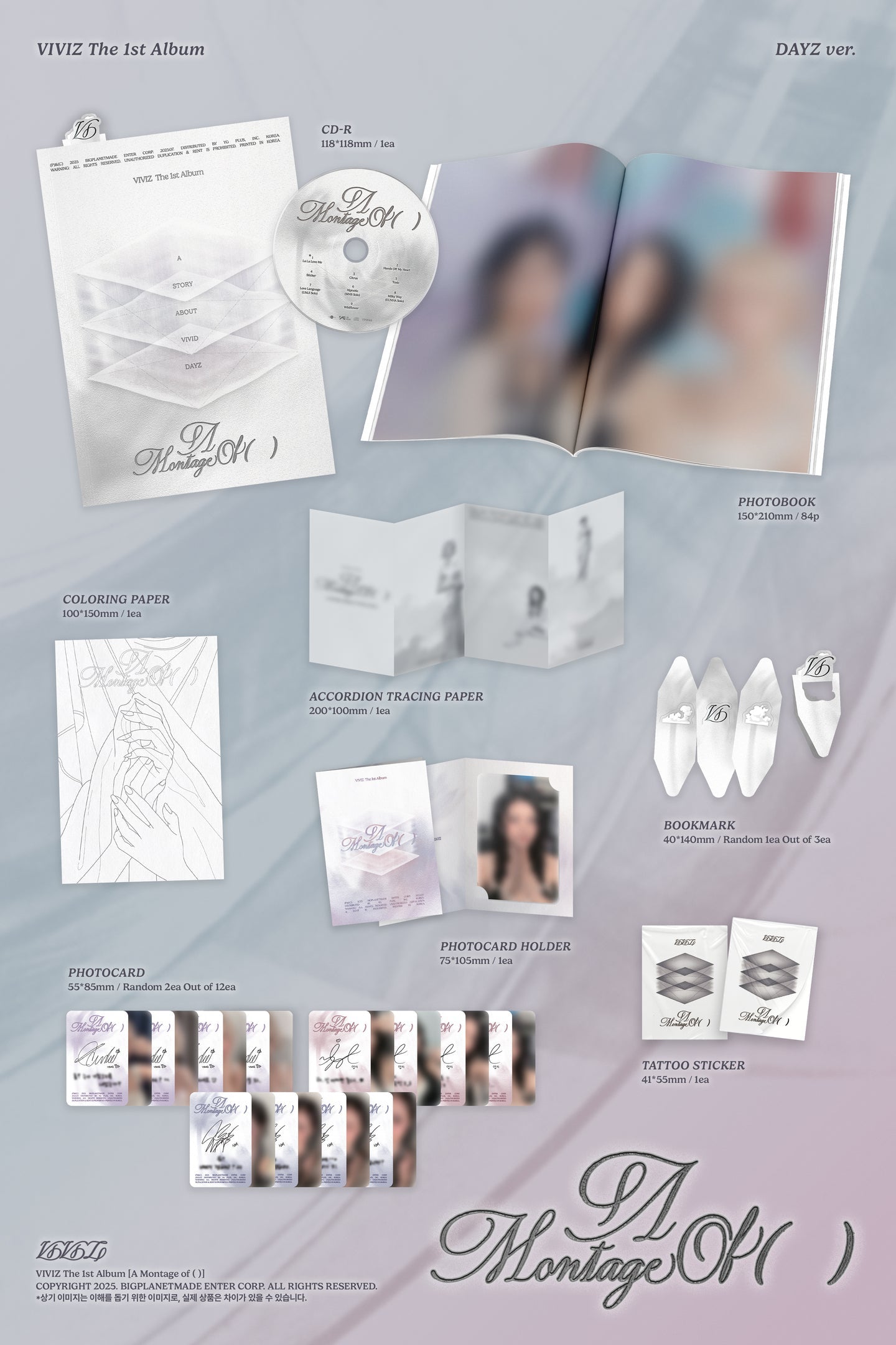 VIVIZ • The 1st Album: A Montage Of ( )