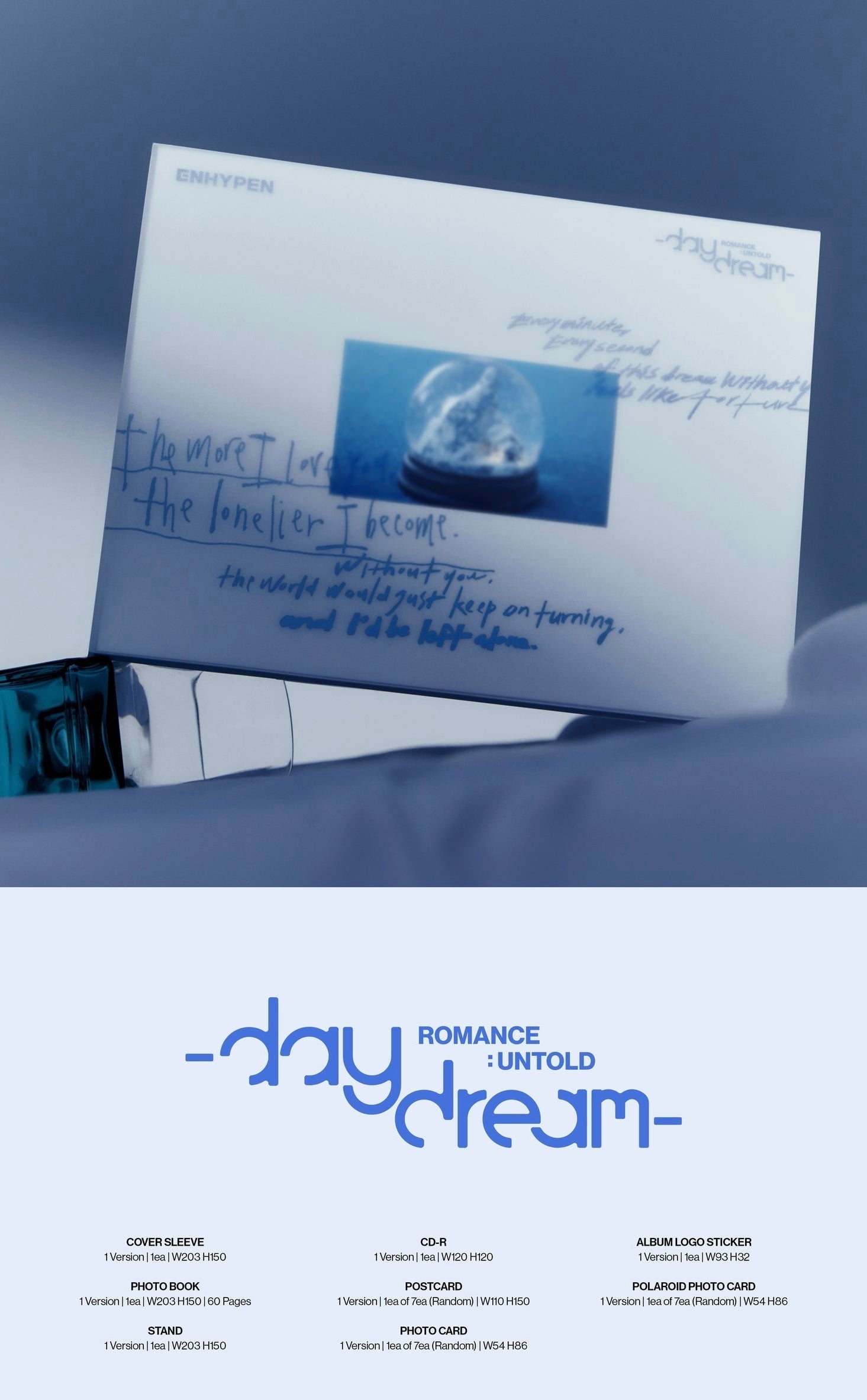 ENHYPEN • ROMANCE: UNTOLD -daydream-