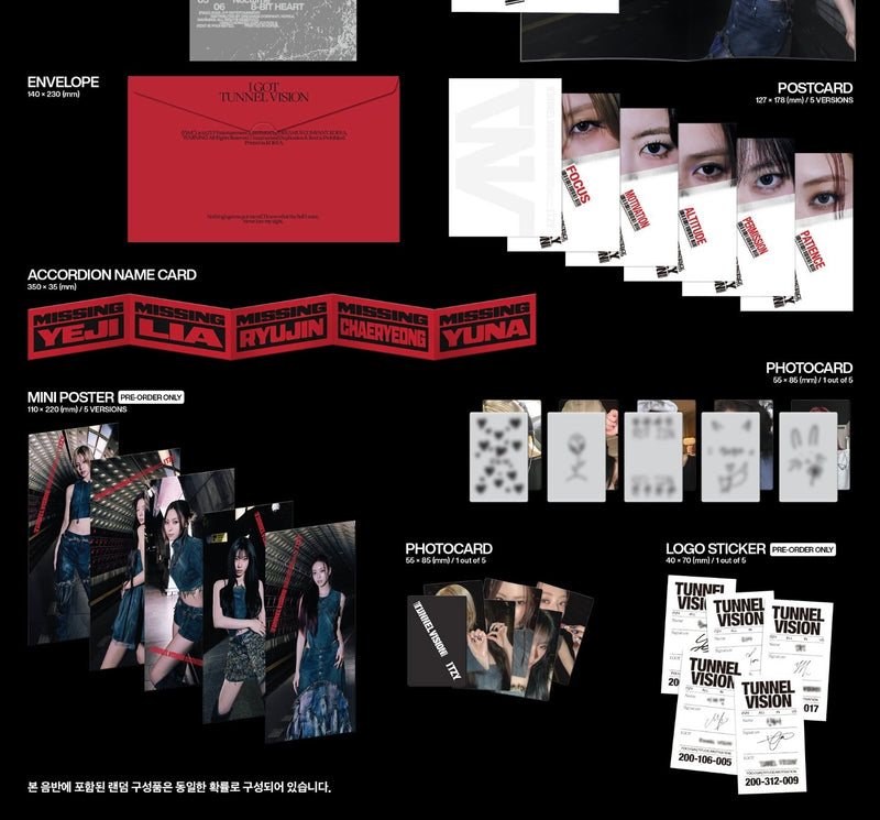 ITZY • TUNNEL VISION (Member Ver.)