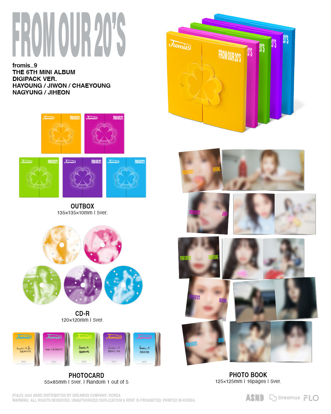 fromis_9 • From Our 20’s (Digipack Ver.)