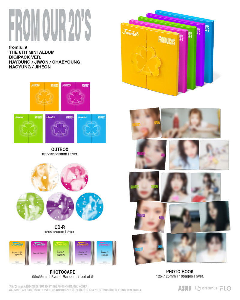 fromis_9 • From Our 20’s (Digipack Ver.) [PREORDER]