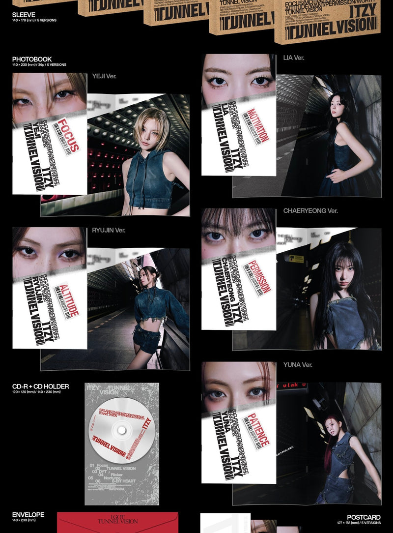ITZY • TUNNEL VISION (Member Ver.)