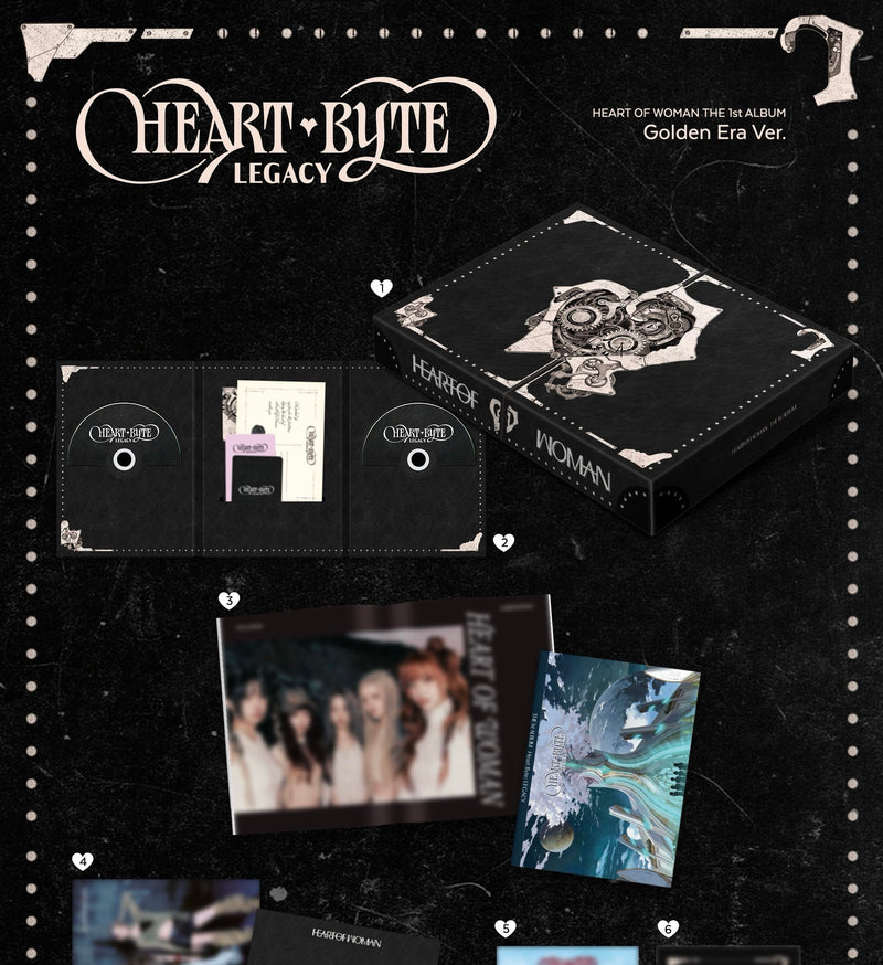 HEART OF WOMAN • Heart Byte: LEGACY [PREORDER]