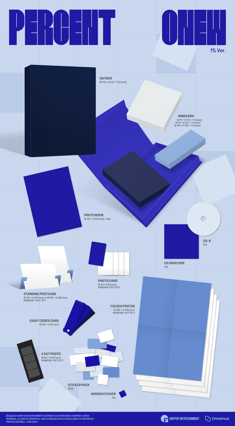 Onew • PERCENT [PREORDER]