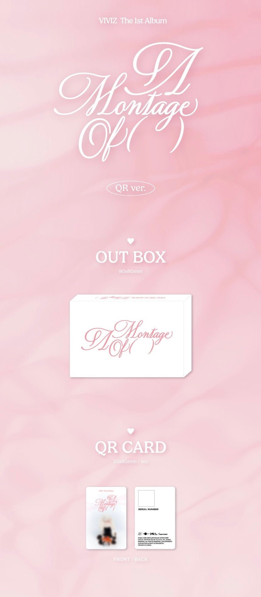 VIVIZ • The 1st Album: A Montage Of ( )