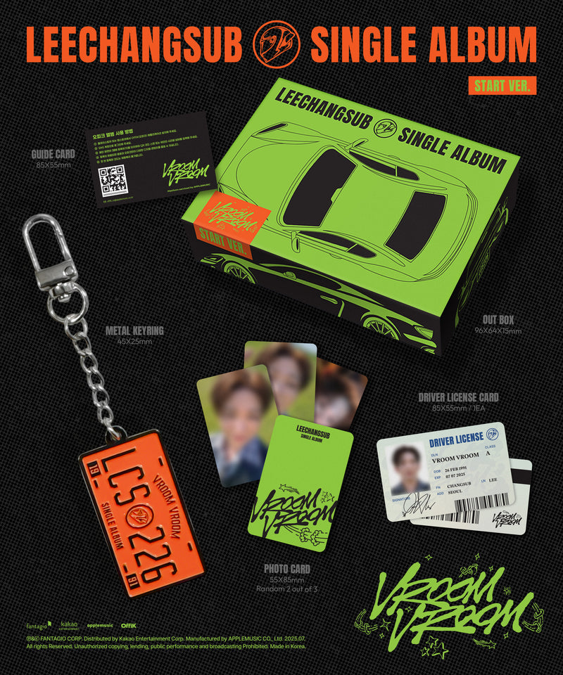 Lee Changsub • VROOM VROOM [PREORDER]