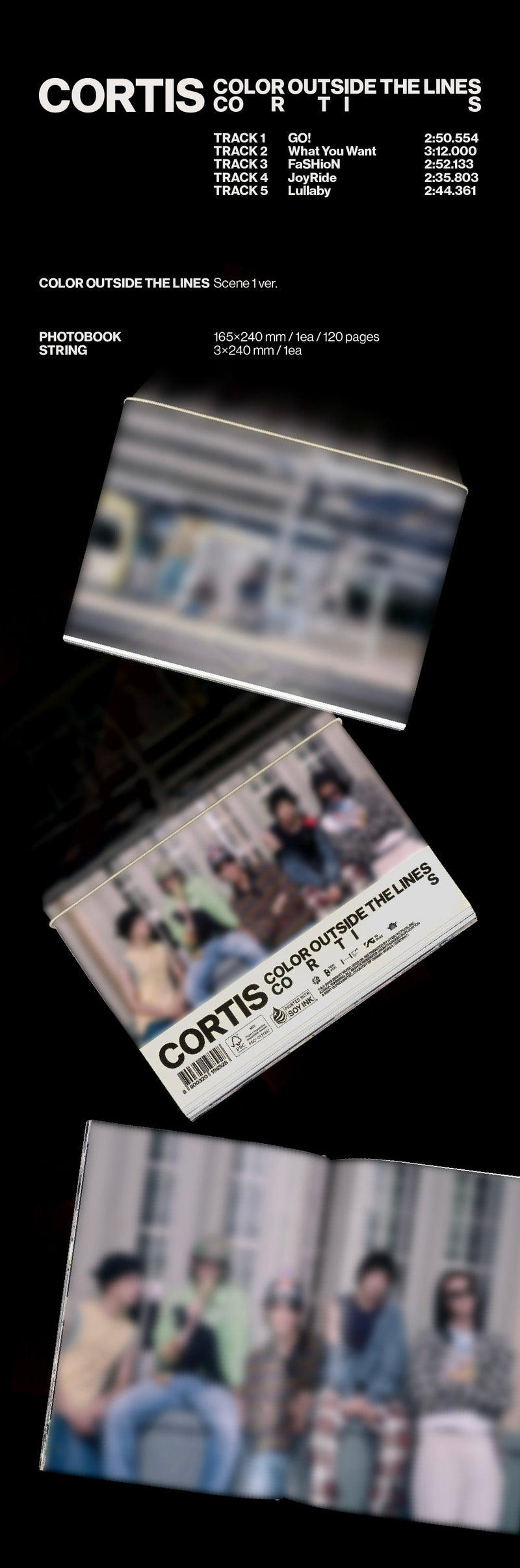 CORTIS • COLOR OUTSIDE THE LINES [PREORDER]