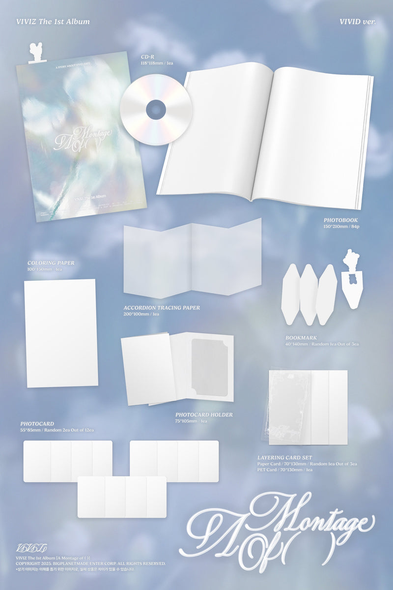 VIVIZ • The 1st Album: A Montage Of ( ) [PREORDER]