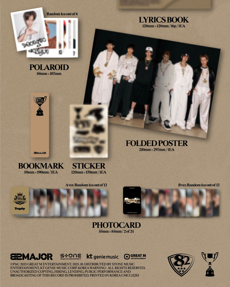 82MAJOR • Trophy [PREORDER]