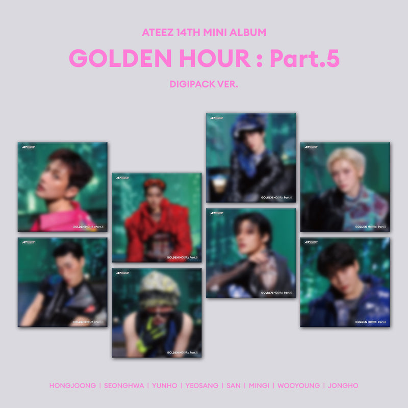 ATEEZ • GOLDEN HOUR: Part.5 (Digipack Ver.) [PREORDER]