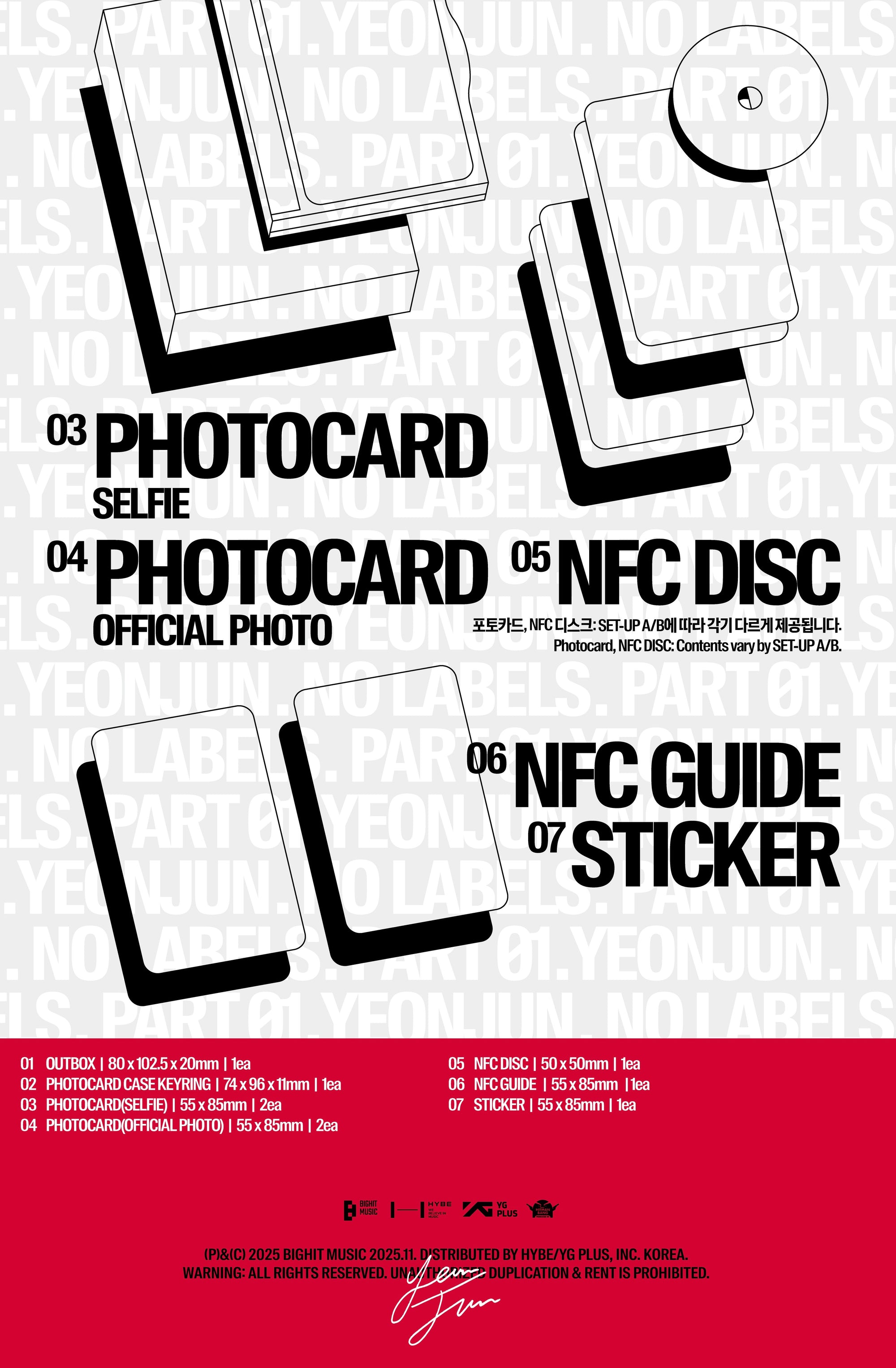 Yeonjun • NO LABELS PART 01 [PREORDER]