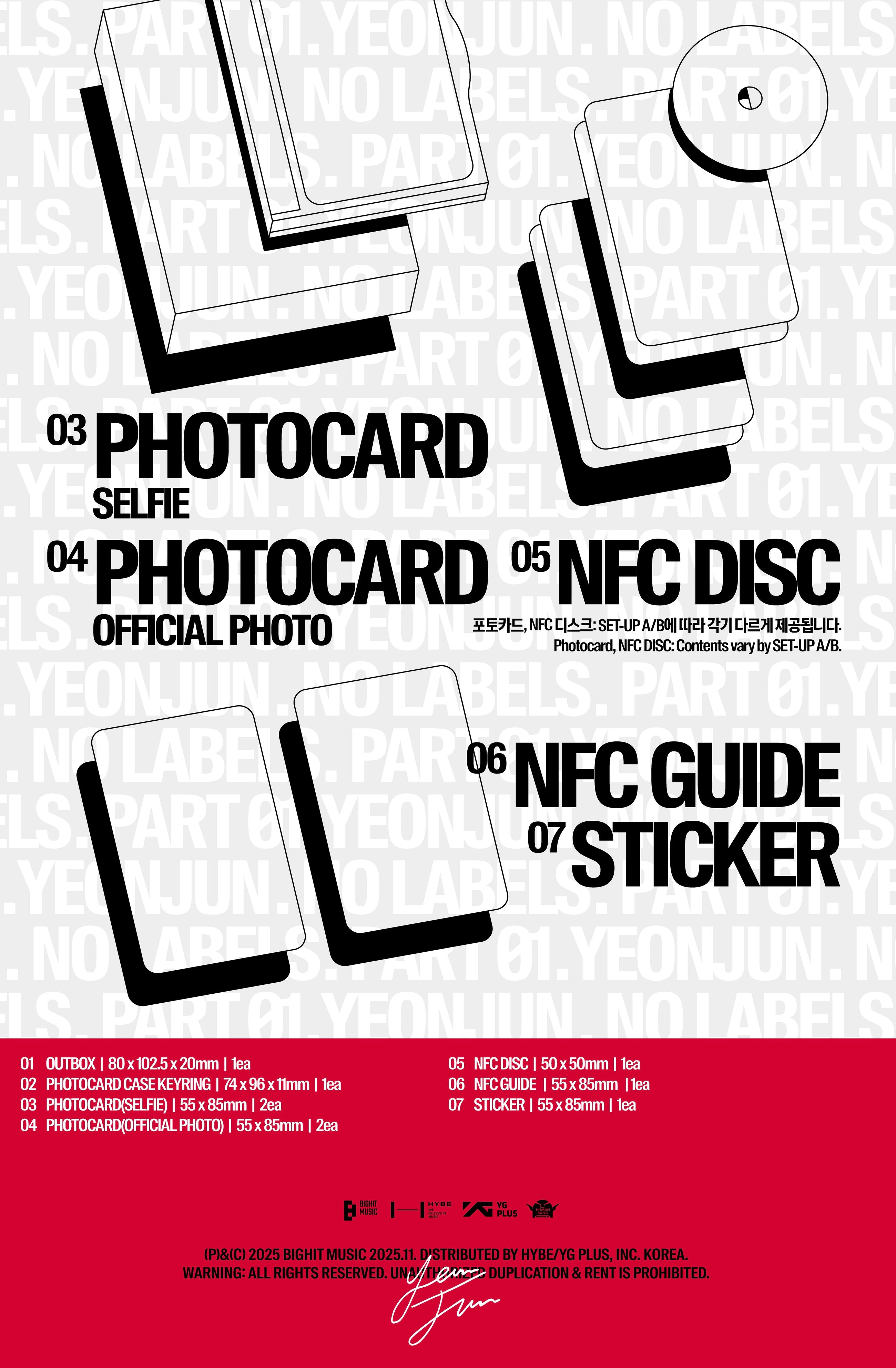 Yeonjun • NO LABELS PART 01 [PREORDER]