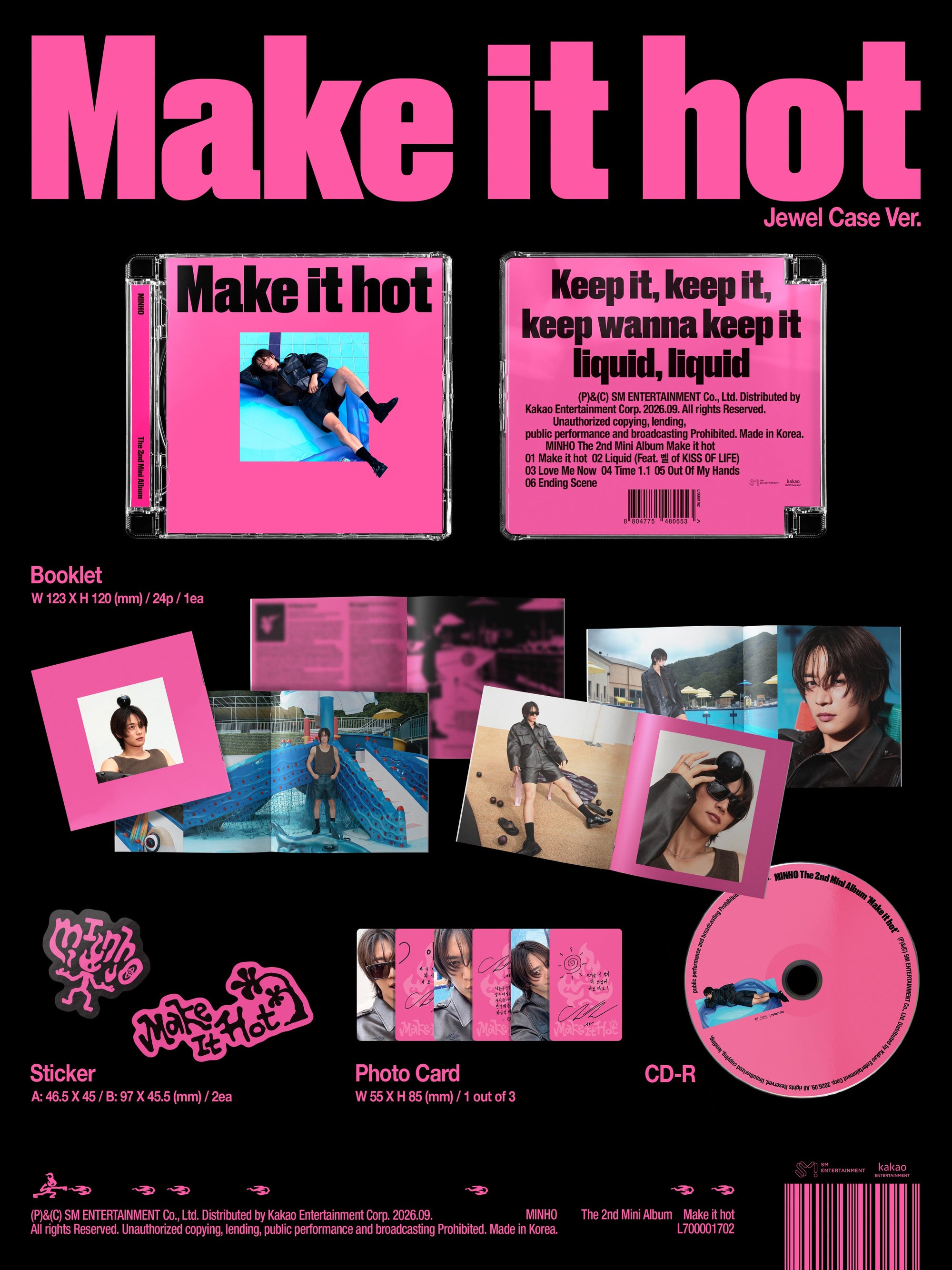 Minho • MAKE IT HOT [PREORDER]