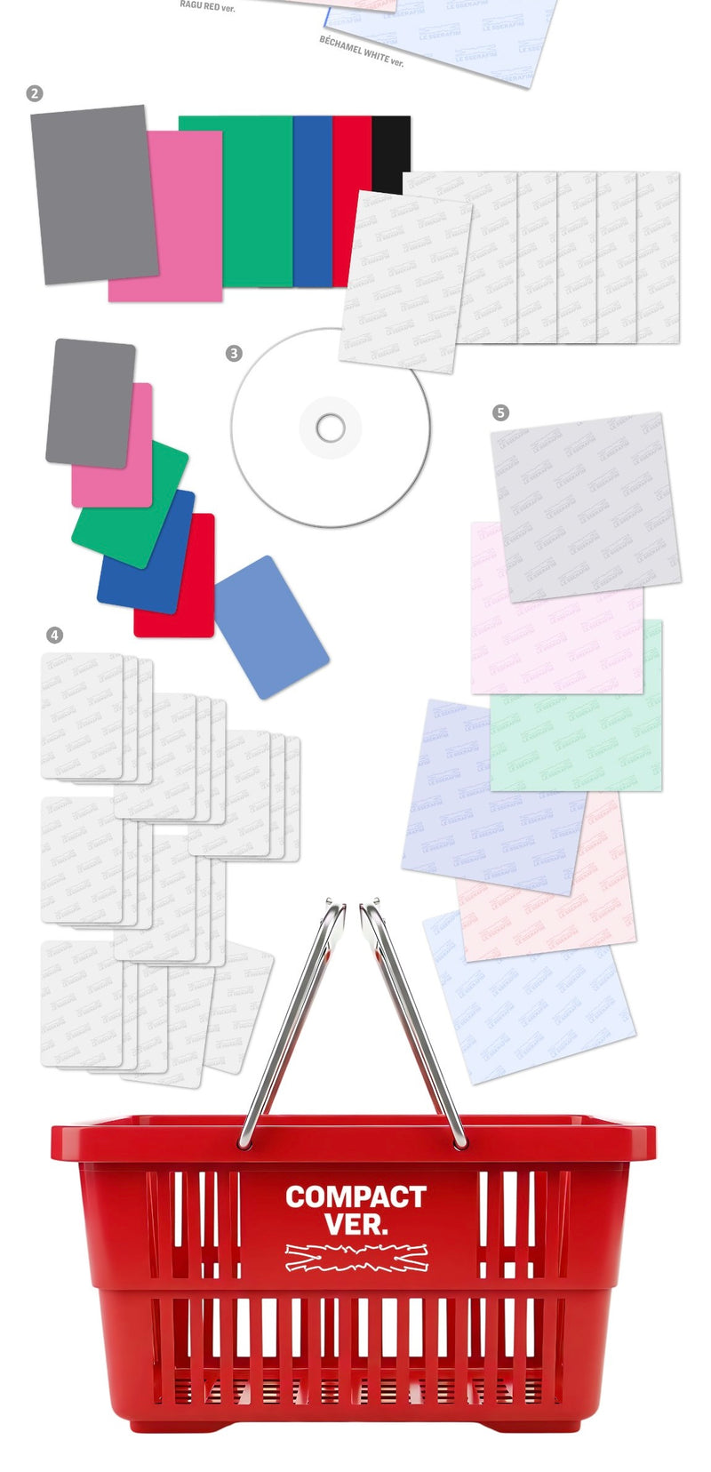 LE SSERAFIM - SPAGHETTI (Compact Ver.) [PREORDER]