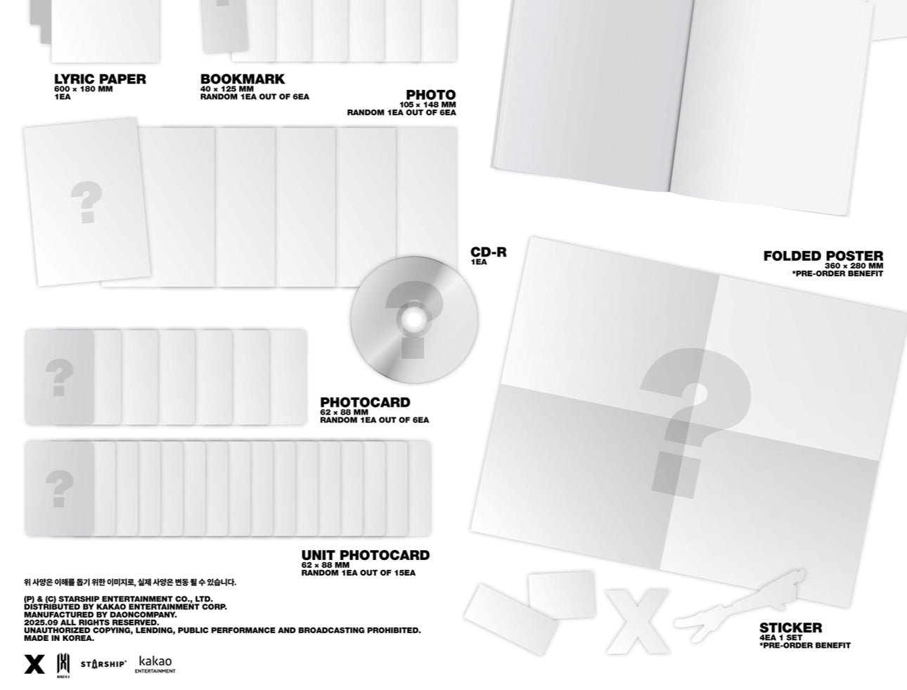 MONSTA X • THE X [PREORDER]