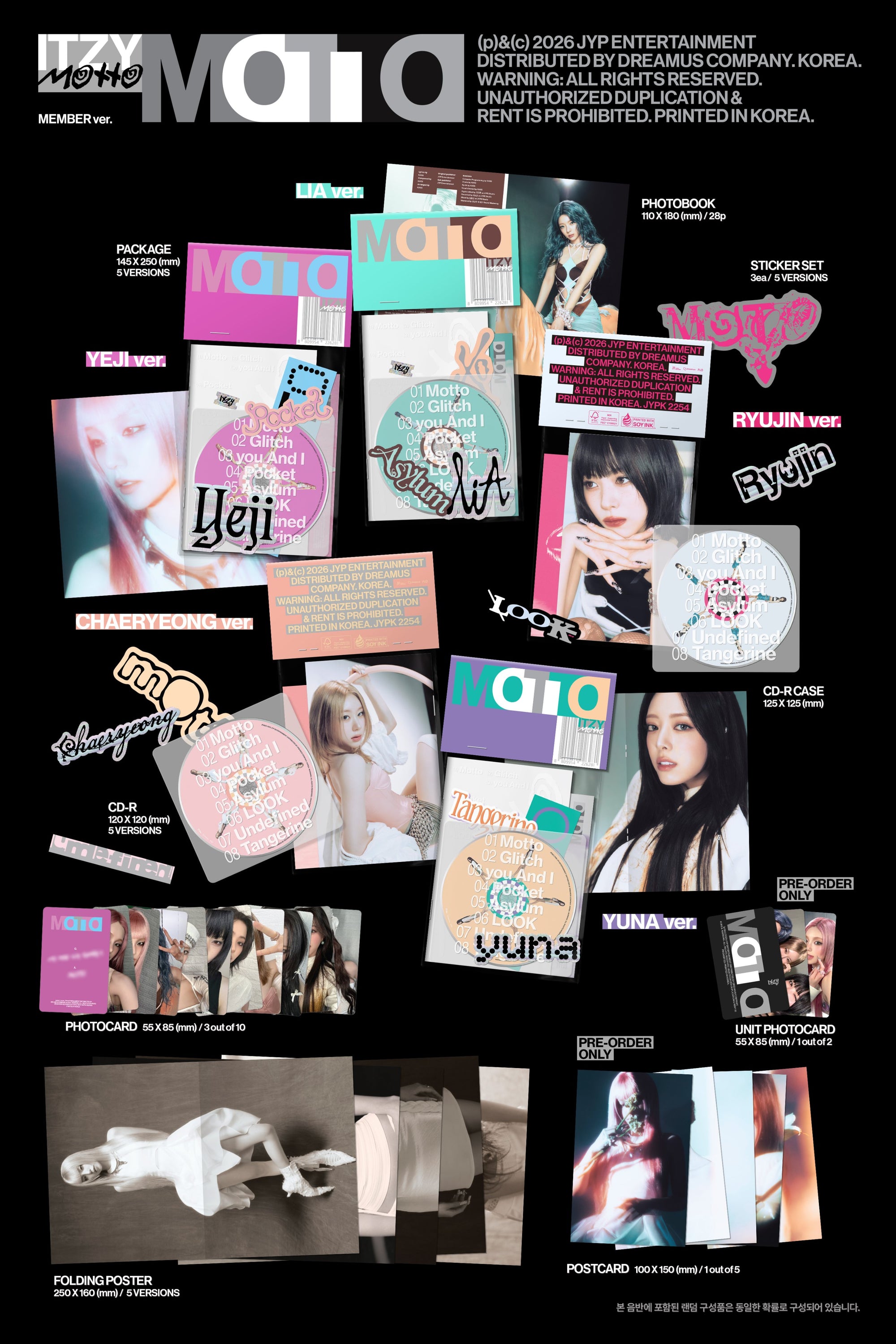 ITZY • Motto (Member Ver.)